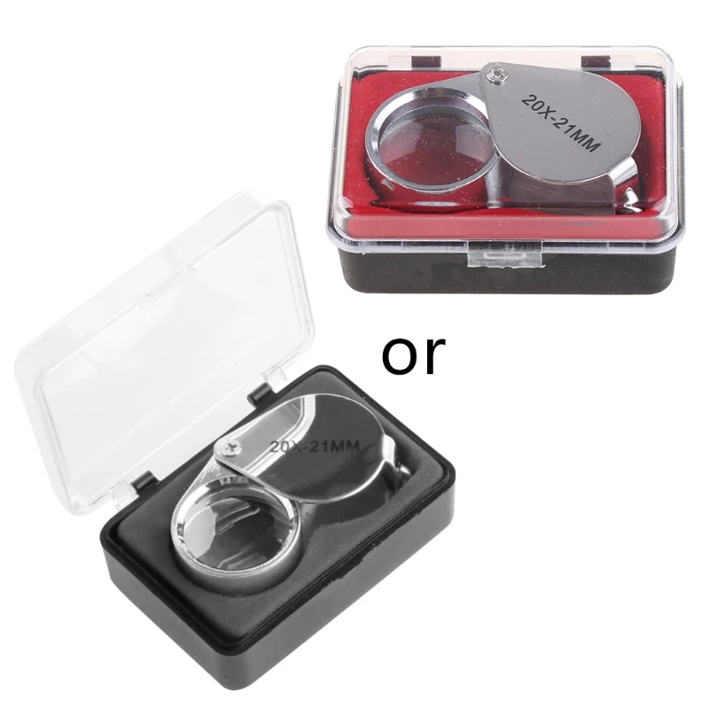 20X-21mm Portable Handheld 20X-21mm Jewelry Magnifier Suitable for Authenticating Jewelry /Reading High Quality
20X-21mm Portable Handheld 20X-21mm Jewelry Magnifier Suitable for Authenticating Jewelry /Reading High Quality