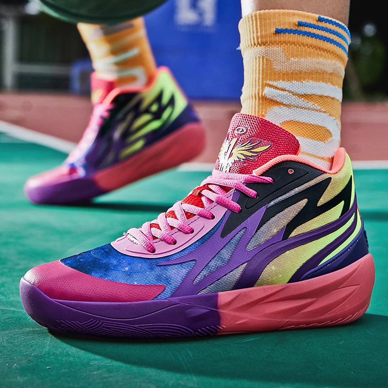 Ruining-8267 New Mens Basketball Shoes Couple With Luminous Breathable Sneakers Teenage Anti-skid Basketball Training Boots
Ruining-8267 New Mens Basketball Shoes Couple With Luminous Breathable Sneakers Teenage Anti-skid Basketball Training Boots
