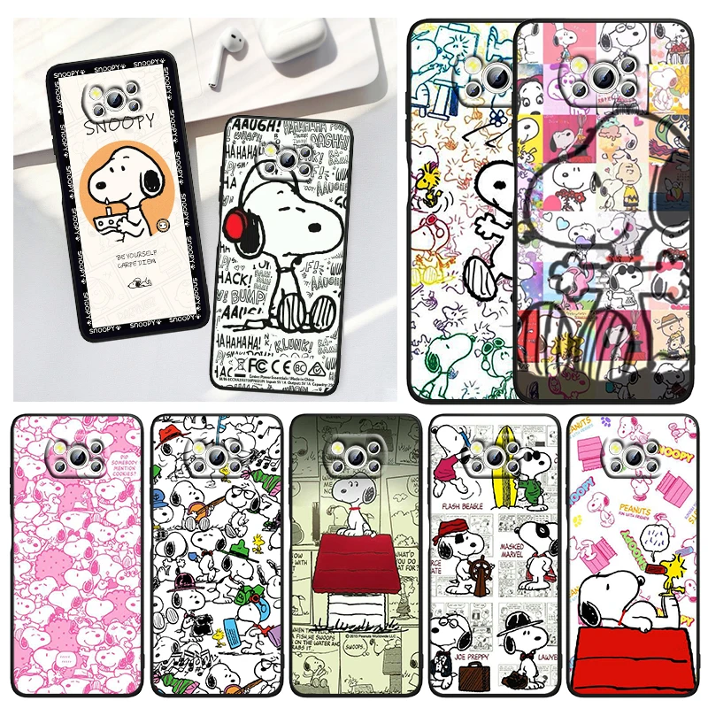 Snoopy Comic Stroke For Xiaomi Civi Mi Poco X3 NFC F3 GT M4 M3 M2 X2 F2 Pro C3 F1 Silicone Shell Capa Black Phone Case
Snoopy Comic Stroke For Xiaomi Civi Mi Poco X3 NFC F3 GT M4 M3 M2 X2 F2 Pro C3 F1 Silicone Shell Capa Black Phone Case