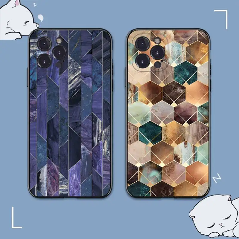 Geometric Marble Phone Case For iPhone 8 7 6 6S Plus X SE 2020 XR XS 14 11 12 13 Mini Pro Max Mobile Case
Geometric Marble Phone Case For iPhone 8 7 6 6S Plus X SE 2020 XR XS 14 11 12 13 Mini Pro Max Mobile Case