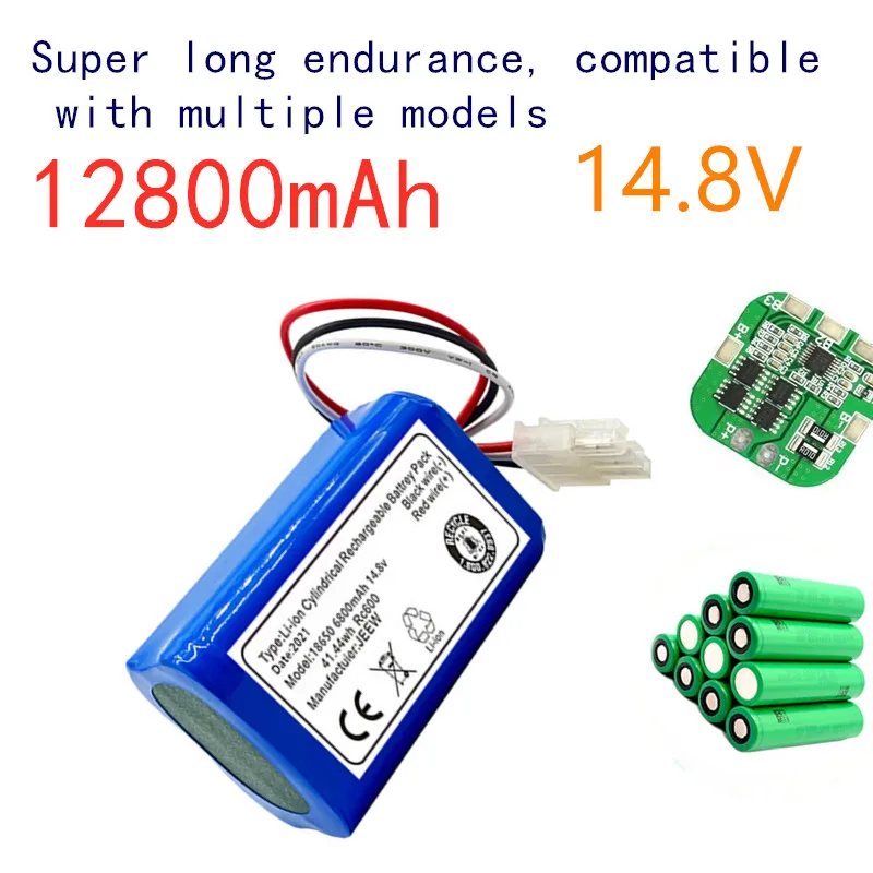 14,8V 12800mAh Neue Batterie für ICLEBO ARTE YCR-M05 POP YCR-M05-P Smart YCR-M04-1 Smart YCR-M05-10 YCR-M05-30 YCR-M05-50 li-ion 
14,8V 12800mAh Neue Batterie für ICLEBO ARTE YCR-M05 POP YCR-M05-P Smart YCR-M04-1 Smart YCR-M05-10 YCR-M05-30 YCR-M05-50 li-ion