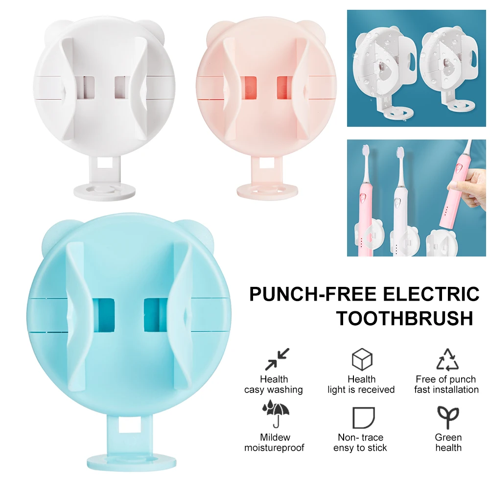 Toothbrush Holders Electronic Toothbrush Holder Wall Mounted for Shower Space-Saving Adhesive Portable Stand for Bathroom Wall
Toothbrush Holders Electronic Toothbrush Holder Wall Mounted for Shower Space-Saving Adhesive Portable Stand for Bathroom Wall