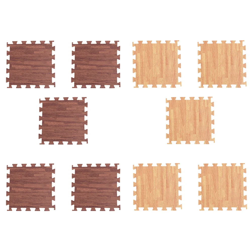10pcs Wood Grain Interlocking Floor Mats Square Non-Slip Living Room Bedroom Mats
10pcs Wood Grain Interlocking Floor Mats Square Non-Slip Living Room Bedroom Mats