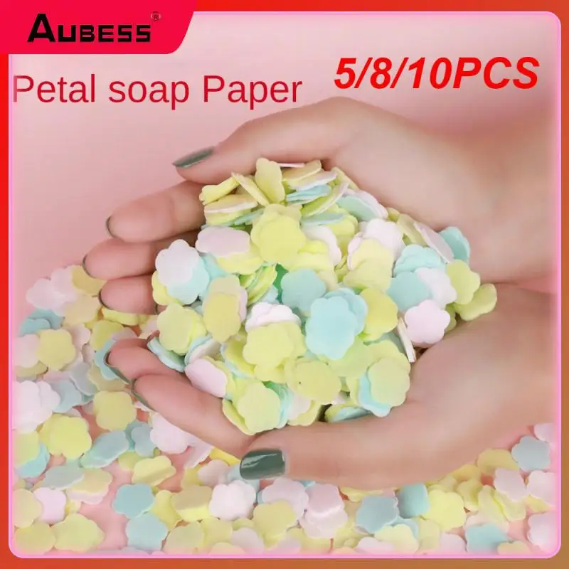 5/8/10PCS Flakes Washing Tablet Portable Soap Paper Mini Petals Hand Washing Table Bath Hand Washing Slice
5/8/10PCS Flakes Washing Tablet Portable Soap Paper Mini Petals Hand Washing Table Bath Hand Washing Slice