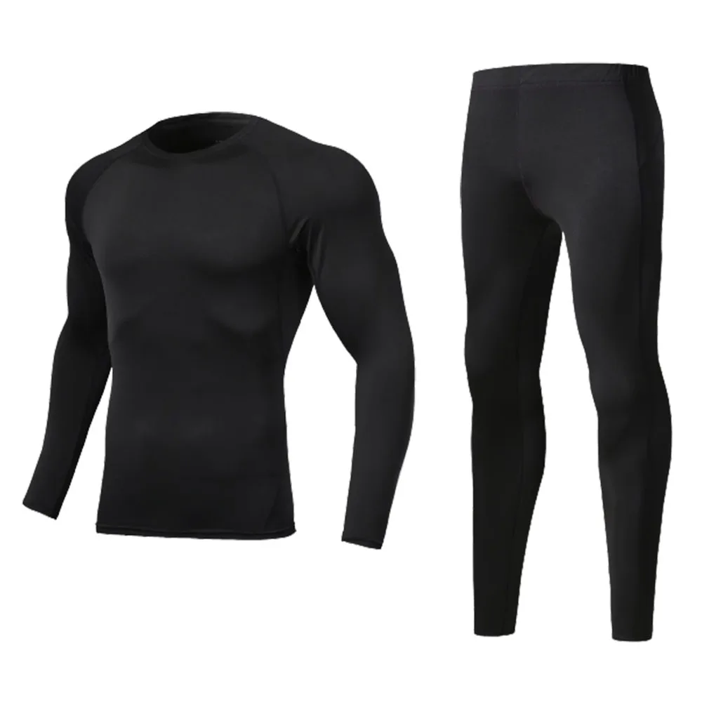 Quick Dry Men's Thermal underwear Sets Running Compression Sport Suits Basketball Tights Clothes Gym Fitness Jogging Sportswear
Quick Dry Men's Thermal underwear Sets Running Compression Sport Suits Basketball Tights Clothes Gym Fitness Jogging Sportswear