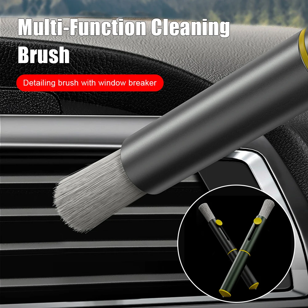 Car Cleaning Brush Air Condition Outlet Detailing Brush Multi-Function Tire Stone Remover Hook Window Breaker Safety Hammer Tool
Car Cleaning Brush Air Condition Outlet Detailing Brush Multi-Function Tire Stone Remover Hook Window Breaker Safety Hammer Tool