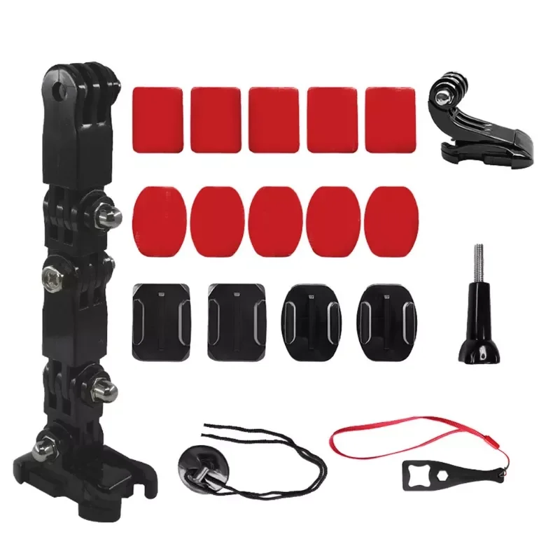 Adjustable Helmet Chin Mount Bracket Sport Camera Fixed Holder Compatible with Hero 5/7/8/9 Camera Lens Accessories
Adjustable Helmet Chin Mount Bracket Sport Camera Fixed Holder Compatible with Hero 5/7/8/9 Camera Lens Accessories