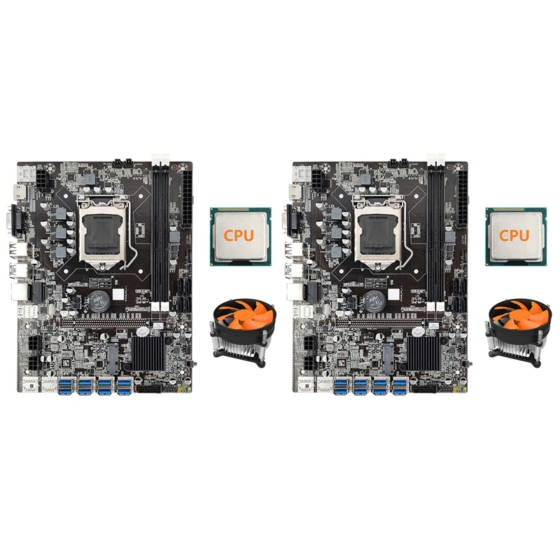 Материнская плата для майнинга 2X B75 ETH + случайный ЦП + вентилятор охлаждения LGA1155 8xpcie USB адаптер DDR3 MSATA B75 USB Майнер материнская плата
Материнская плата для майнинга 2X B75 ETH + случайный ЦП + вентилятор охлаждения LGA1155 8xpcie USB адаптер DDR3 MSATA B75 USB Майнер материнская плата