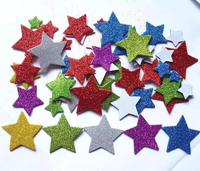 24/100pcs 3D Multicolor Glitter Foam Self-Adhesive EVA Star Stickers Scrapbooking DIY Kindergarten Party Decoration Kids Toys
24/100pcs 3D Multicolor Glitter Foam Self-Adhesive EVA Star Stickers Scrapbooking DIY Kindergarten Party Decoration Kids Toys