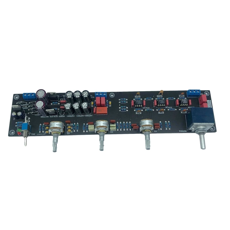 HFES плата управления тоном, плата предварительного усилителя тона JRC5532 DC12-18V плата управления громкостью EQ тоном
HFES плата управления тоном, плата предварительного усилителя тона JRC5532 DC12-18V плата управления громкостью EQ тоном