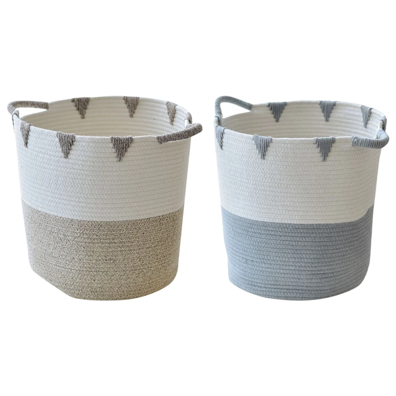 Woven Storage Basket Cotton Rope Toy Laundry Storage Basket Storage Bins For Toys Towels Blankets Nursery Kids Room
Woven Storage Basket Cotton Rope Toy Laundry Storage Basket Storage Bins For Toys Towels Blankets Nursery Kids Room