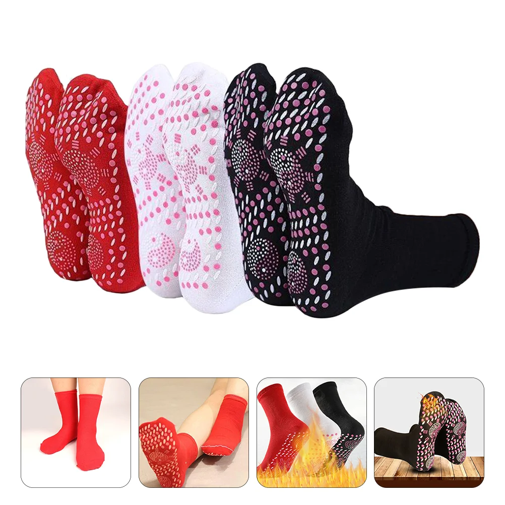 6pcs Fashion Warm Self Heating Socks Outdoor Heated Socks for Men (Assorted Color) 
6pcs Fashion Warm Self Heating Socks Outdoor Heated Socks for Men (Assorted Color)
