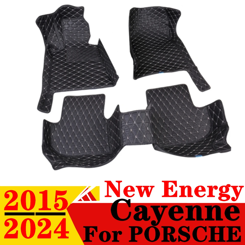 WZJ Car Floor Mats For Porsche Cayenne New Energy 2015 16-2024 Waterproof XPE Leather Front & Rear FloorLiner Cover Parts Carpet
WZJ Car Floor Mats For Porsche Cayenne New Energy 2015 16-2024 Waterproof XPE Leather Front & Rear FloorLiner Cover Parts Carpet