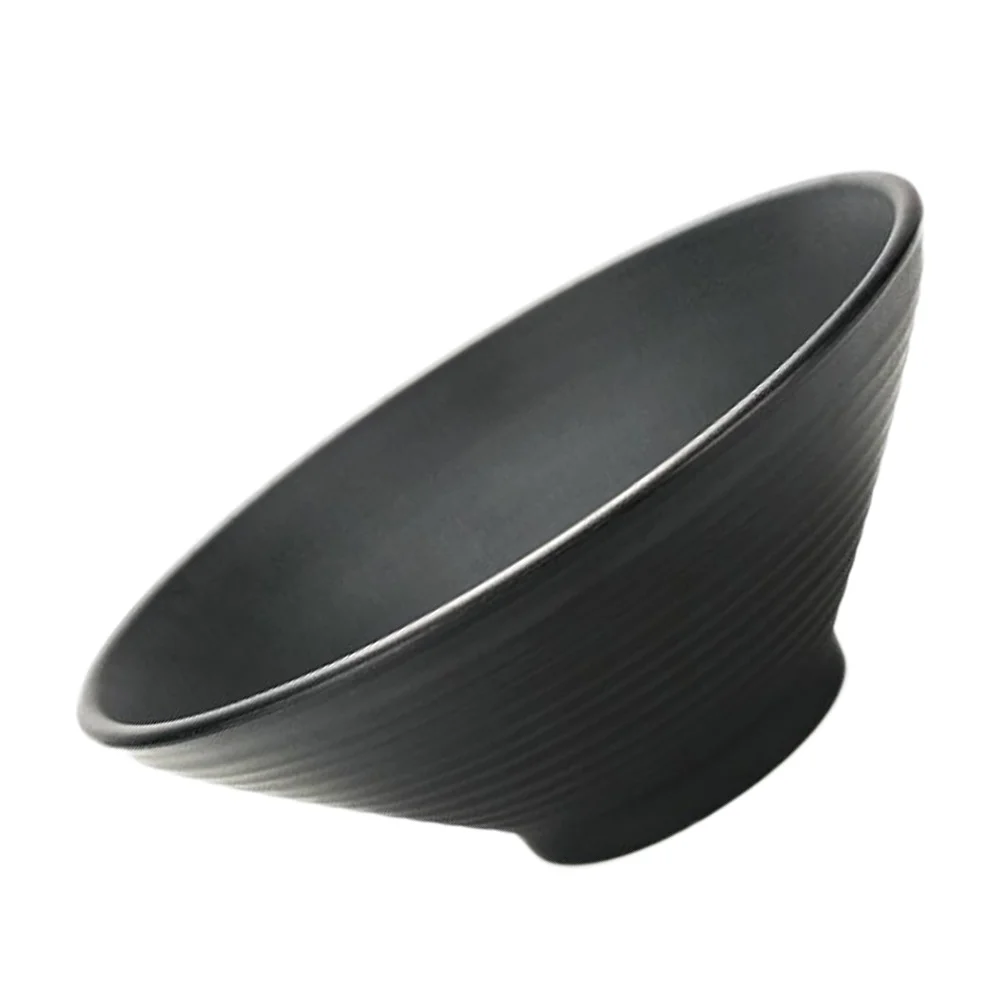 Large Food Container Melamine Ramen Bowl Multipurpose Nonslip Noodle Delicate Rice Plate 20.1X8.1CM Black Creative Salad
Large Food Container Melamine Ramen Bowl Multipurpose Nonslip Noodle Delicate Rice Plate 20.1X8.1CM Black Creative Salad