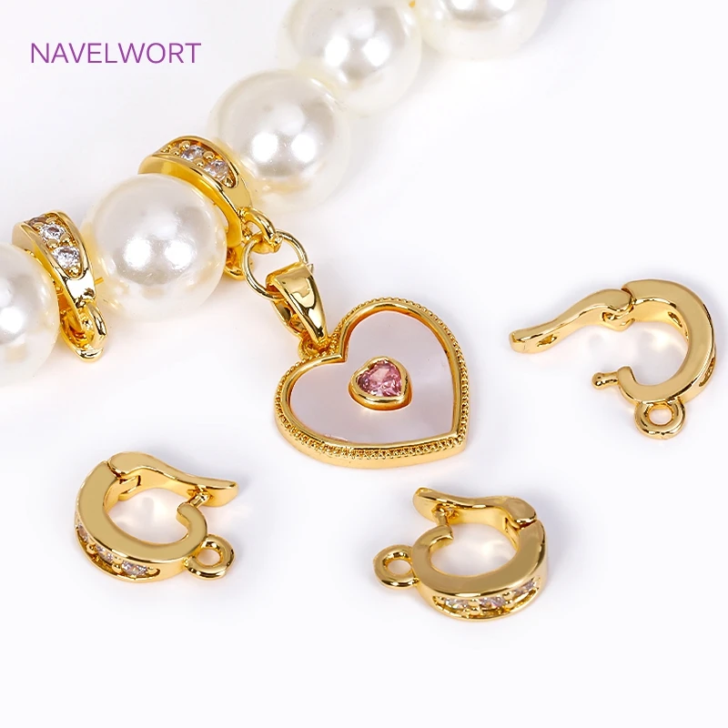 Позолоченные латунные Круглые Подвески с цирконом, 18 карат
Позолоченные латунные Круглые Подвески с цирконом, 18 карат