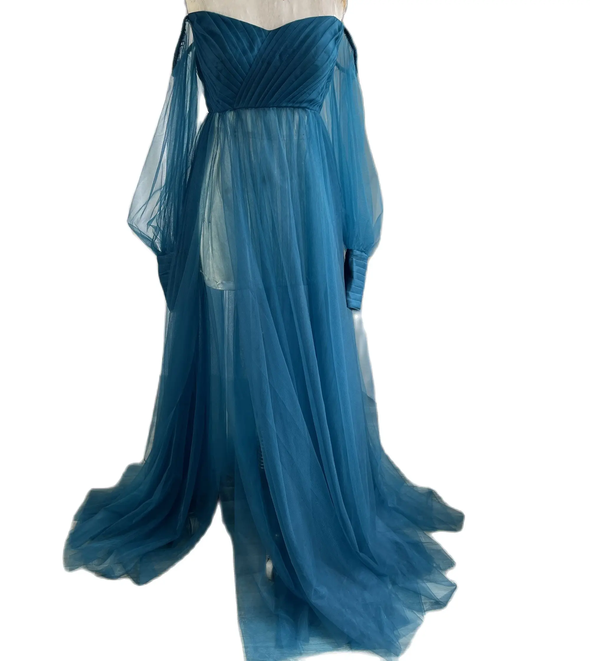 Navy Blue Maternity Photography Props Dress Tulle Bridal Gown Maternity Dresses for Photoshoot Off Shoulder Babyshower Go
Navy Blue Maternity Photography Props Dress Tulle Bridal Gown Maternity Dresses for Photoshoot Off Shoulder Babyshower Go