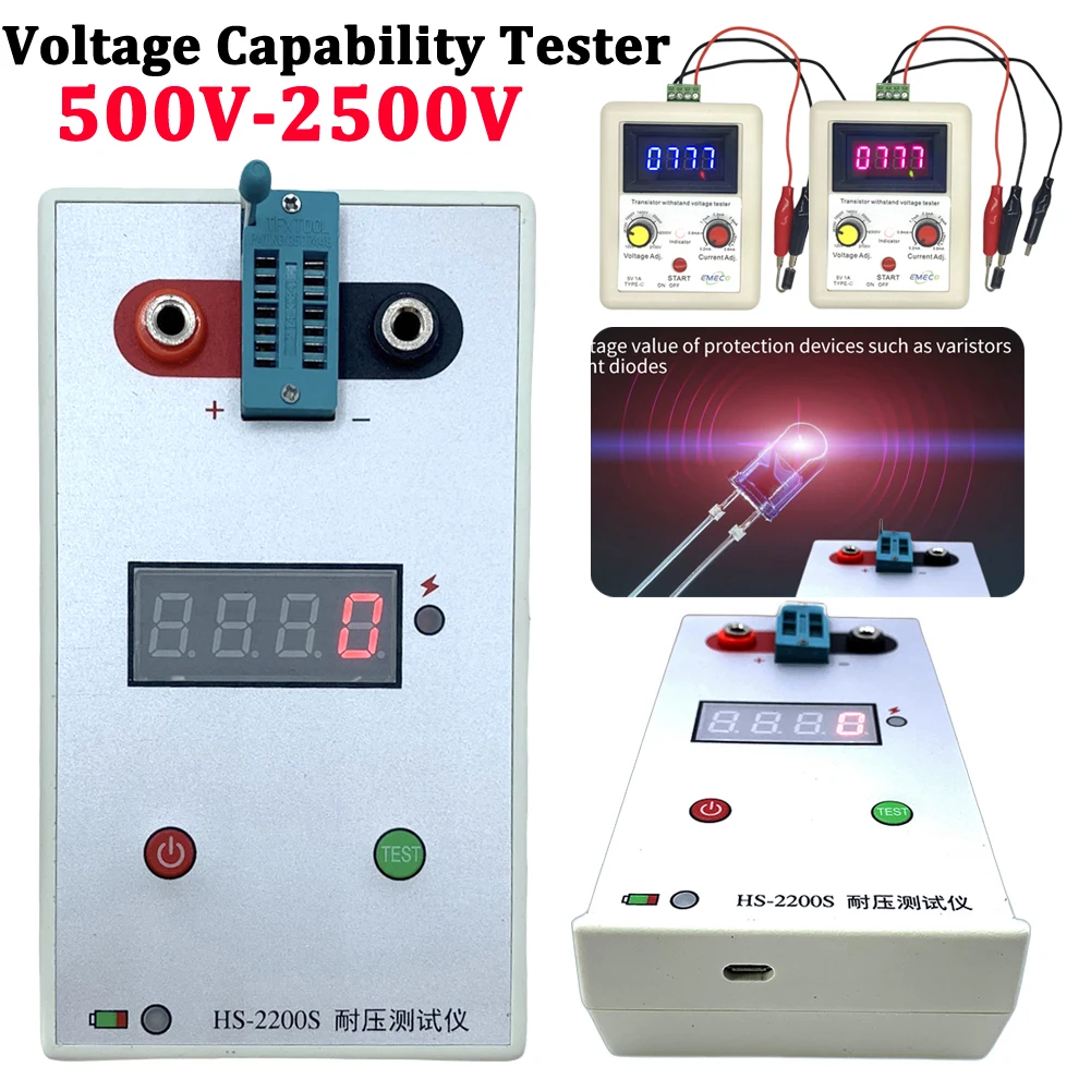 Тестер напряжения IGBT, 500-2500 В, МОП-Триод, инструмент для проверки напряжения, тестер выдерживаемого напряжения транзисторов
Тестер напряжения IGBT, 500-2500 В, МОП-Триод, инструмент для проверки напряжения, тестер выдерживаемого напряжения транзисторов