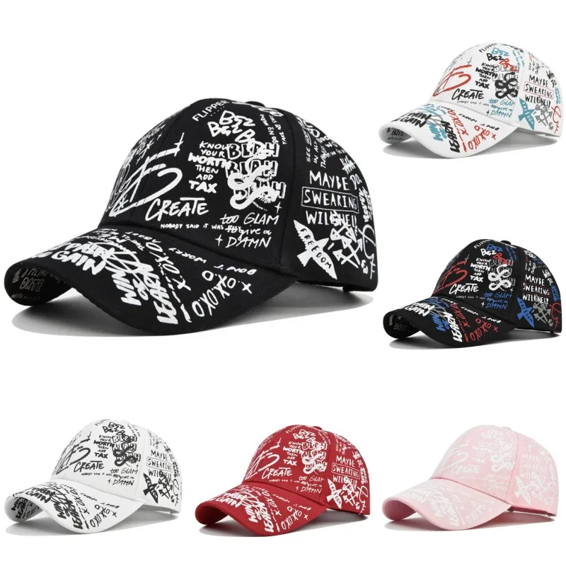 Graffiti Printing Baseball Cap Adjustable Cotton Hip Hop Street Hat Spring Summer Outdoor Leisure Hat Couple Caps Unisex Sun Hat
Graffiti Printing Baseball Cap Adjustable Cotton Hip Hop Street Hat Spring Summer Outdoor Leisure Hat Couple Caps Unisex Sun Hat