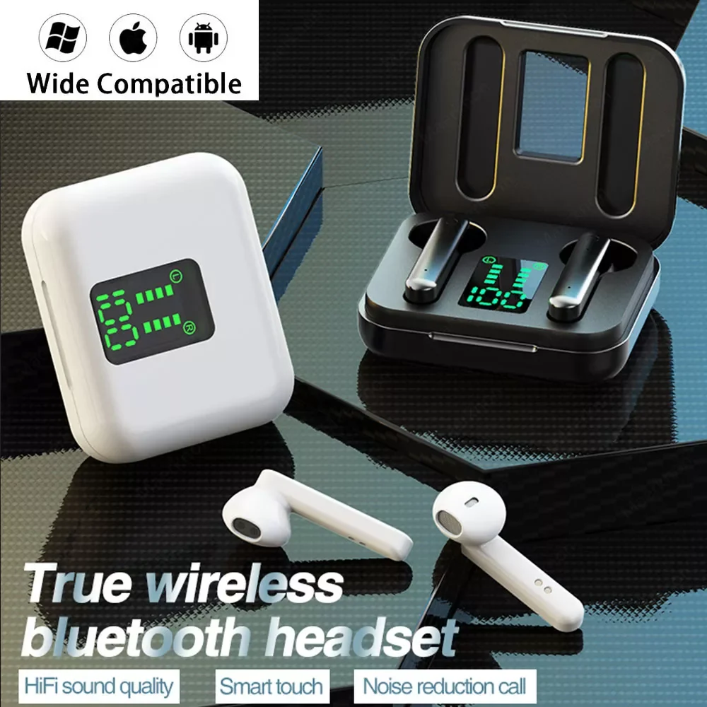 TWS Wireless Bluetooth Earphones 5.0 Sports Headset Stereo Earbuds With Charging box Music Earpiece For All Smartphone Headphone
TWS Wireless Bluetooth Earphones 5.0 Sports Headset Stereo Earbuds With Charging box Music Earpiece For All Smartphone Headphone