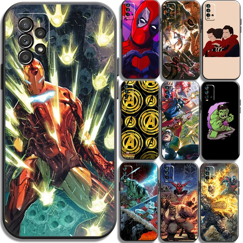 Marvel Spiderman Iron Man Phone Cases For Xiaomi Redmi POCO X3 GT X3 Pro M3 POCO M3 Pro X3 NFC X3 Mi 11 Mi 11 Lite Cases
Marvel Spiderman Iron Man Phone Cases For Xiaomi Redmi POCO X3 GT X3 Pro M3 POCO M3 Pro X3 NFC X3 Mi 11 Mi 11 Lite Cases