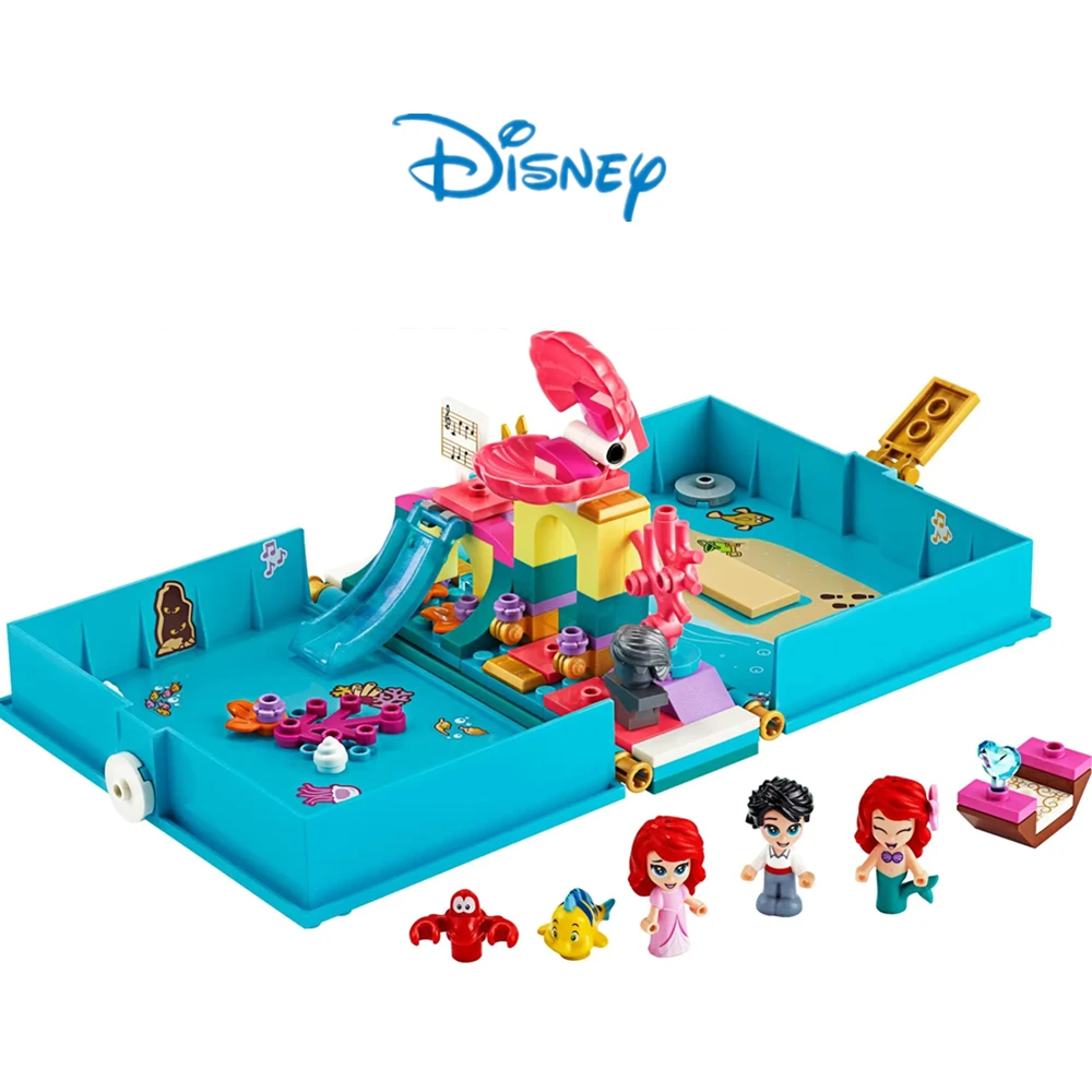 FIT 43176 Disney Ariel's The Little Mermaid Story Book Building Block Princess Bricks Toy Friends Kid Diy Girl Birthday Gift Set
FIT 43176 Disney Ariel's The Little Mermaid Story Book Building Block Princess Bricks Toy Friends Kid Diy Girl Birthday Gift Set