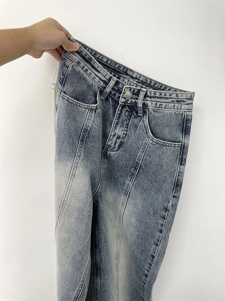 2023 Autumn Winter Women New Retro Wash Blue Color Jean Trousers High Waist Loose Wide Leg Denim Pants Lady Straight Streetwear
2023 Autumn Winter Women New Retro Wash Blue Color Jean Trousers High Waist Loose Wide Leg Denim Pants Lady Straight Streetwear