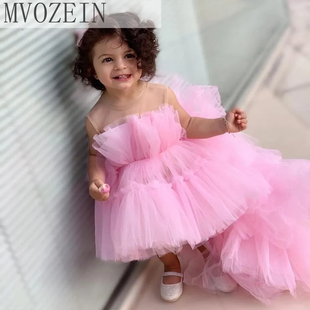 Rose Tulle Princess Dress Puffy Flower Girl Dresses Baby Girl Dress High-Low Kid Brithday Dress First Communion Wedding Party
Rose Tulle Princess Dress Puffy Flower Girl Dresses Baby Girl Dress High-Low Kid Brithday Dress First Communion Wedding Party