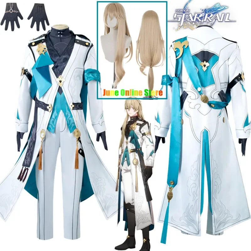 Игровой костюм для косплея Honkai Star Rail Luocha, мужской костюм для ролевых игр, униформа для косплея на Хэллоуин, карнавал, женский костюм
Игровой костюм для косплея Honkai Star Rail Luocha, мужской костюм для ролевых игр, униформа для косплея на Хэллоуин, карнавал, женский костюм