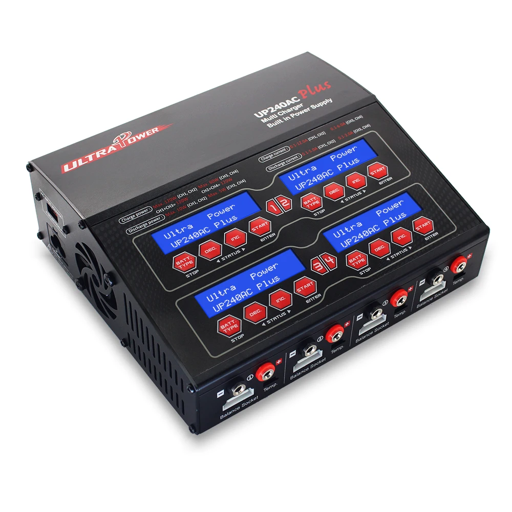 Зарядное устройство с разрядником для Lilo LiPo LiFe NiMH NiCD Pb Battery, 240 Вт
Зарядное устройство с разрядником для Lilo LiPo LiFe NiMH NiCD Pb Battery, 240 Вт