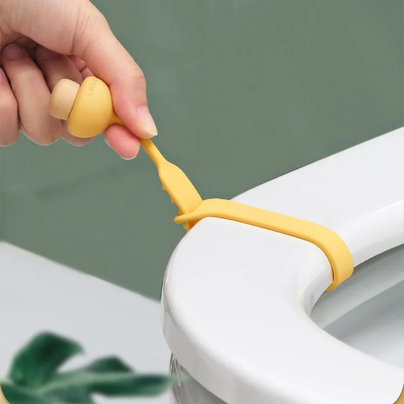 Toilet Seat Lid Lifter Creative Silicone Flip Cover Mushroom Cute Anti-Dirty Hands Anti-slip Buckle Bathroom Home Accessories
Toilet Seat Lid Lifter Creative Silicone Flip Cover Mushroom Cute Anti-Dirty Hands Anti-slip Buckle Bathroom Home Accessories