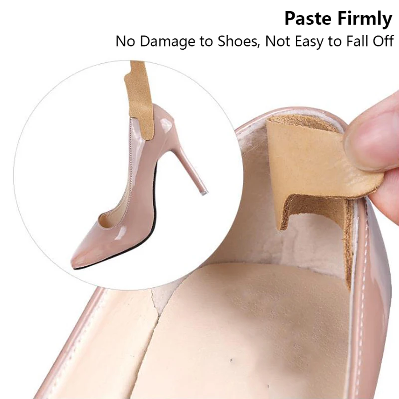 

Women Thickened Silicone Invisible Heel Protector Sticker Heel Pain Anti Friction Heel Liner Strip High Heeld Shoes Insoles