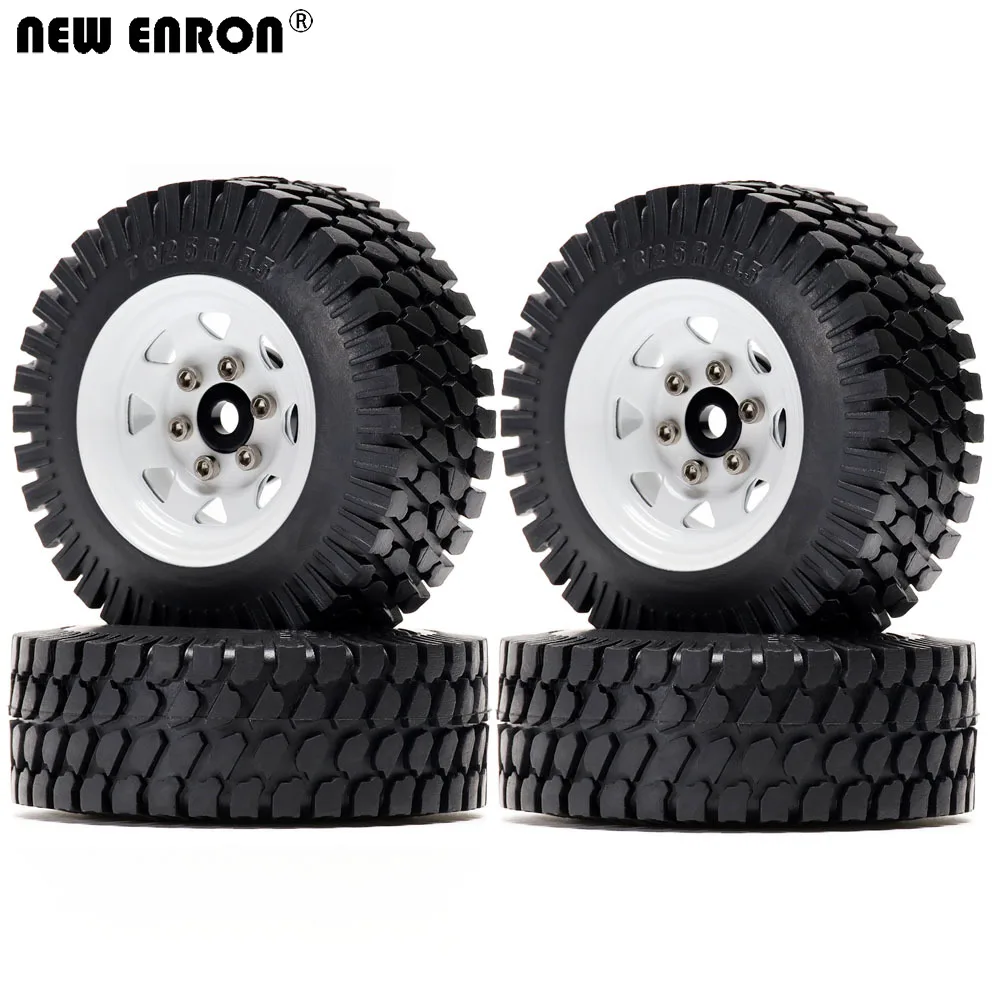 NEW ENRON 4P Alloy 1.55inch Wheel Rims & 78mm Rubber Tyre Tires For 1:10 RC Rock Crawler Car Axial 90069 D90 CC01 LC70 JINMY MN
NEW ENRON 4P Alloy 1.55inch Wheel Rims & 78mm Rubber Tyre Tires For 1:10 RC Rock Crawler Car Axial 90069 D90 CC01 LC70 JINMY MN