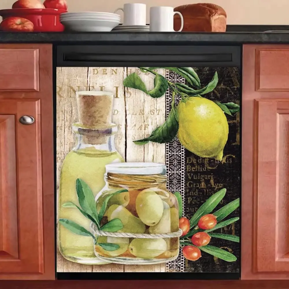Dishwasher Magnetic Lemon Dishwasher Cover Kitchen Decor,Fruits Sticker Fridge Front Door Magnet Refrigerator Vinyl Panel Decal,
Dishwasher Magnetic Lemon Dishwasher Cover Kitchen Decor,Fruits Sticker Fridge Front Door Magnet Refrigerator Vinyl Panel Decal,