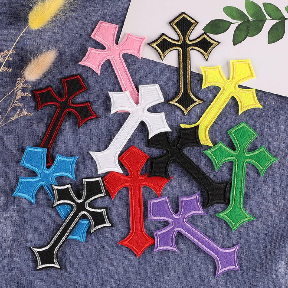 3pcs Cross Patches Hat Backpack Jacket Accessories Applique Red Black White Embroidery Badges Iron-On Transfer for Clothing
3pcs Cross Patches Hat Backpack Jacket Accessories Applique Red Black White Embroidery Badges Iron-On Transfer for Clothing