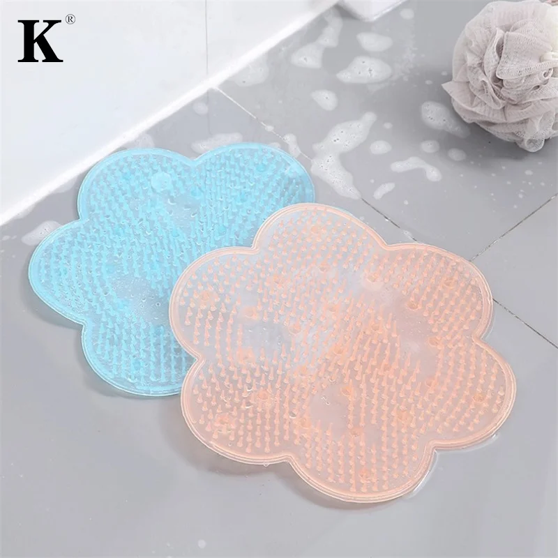 2color Silicone Bath Foot Massage Pad Mat Shower Back Massage Cushion Brush Suction Cup Bathroom Non-slip Bath Mat Anti Skid Pad
2color Silicone Bath Foot Massage Pad Mat Shower Back Massage Cushion Brush Suction Cup Bathroom Non-slip Bath Mat Anti Skid Pad