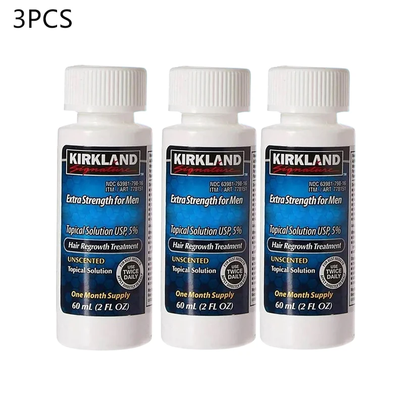 1/2/3pcs KirKland Hair Growth Essence with 5% Active Ingredients External Solution for Men's Hair Loss and Hair Regeneration
1/2/3pcs KirKland Hair Growth Essence with 5% Active Ingredients External Solution for Men's Hair Loss and Hair Regeneration