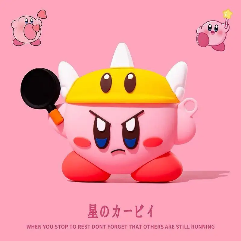 Kirby Iron Pot Soldier Headset Cover Applicable To Airpodspro2/airpods3/airpods1 2 Creative Kawaii Silicone Earphone Case
Kirby Iron Pot Soldier Headset Cover Applicable To Airpodspro2/airpods3/airpods1 2 Creative Kawaii Silicone Earphone Case