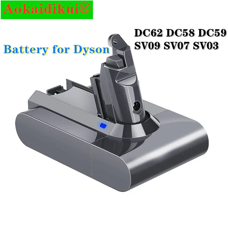 12800mAh 21.6V Lithium Battery for Dyson V6 DC62 DC58 DC59 SV09 SV07 SV03 Vacuum Cleaner Replacement Parts Sony Cells
12800mAh 21.6V Lithium Battery for Dyson V6 DC62 DC58 DC59 SV09 SV07 SV03 Vacuum Cleaner Replacement Parts Sony Cells