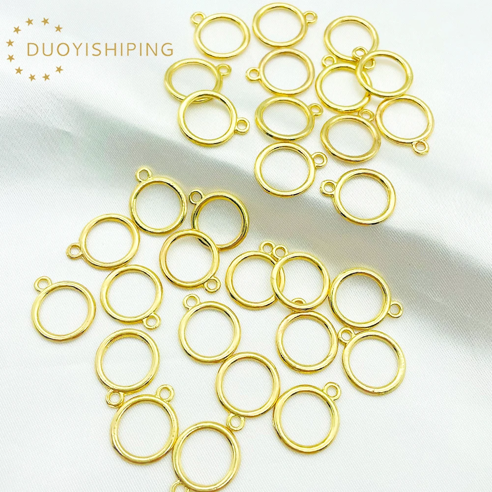 10Pcs Alloy Simple Hollow Round Connector Charms For Earrings Necklace Making DIY Bracelet Jewelry Pendants Findings Accessories
10Pcs Alloy Simple Hollow Round Connector Charms For Earrings Necklace Making DIY Bracelet Jewelry Pendants Findings Accessories