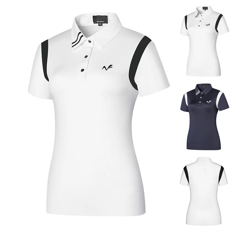 Одежда для гольфа женская летняя дышащая быстросохнущая Повседневная облегающая модная Высококачественная Спортивная футболка-поло руба...
Одежда для гольфа женская летняя дышащая быстросохнущая Повседневная облегающая модная Высококачественная Спортивная футболка-поло руба...