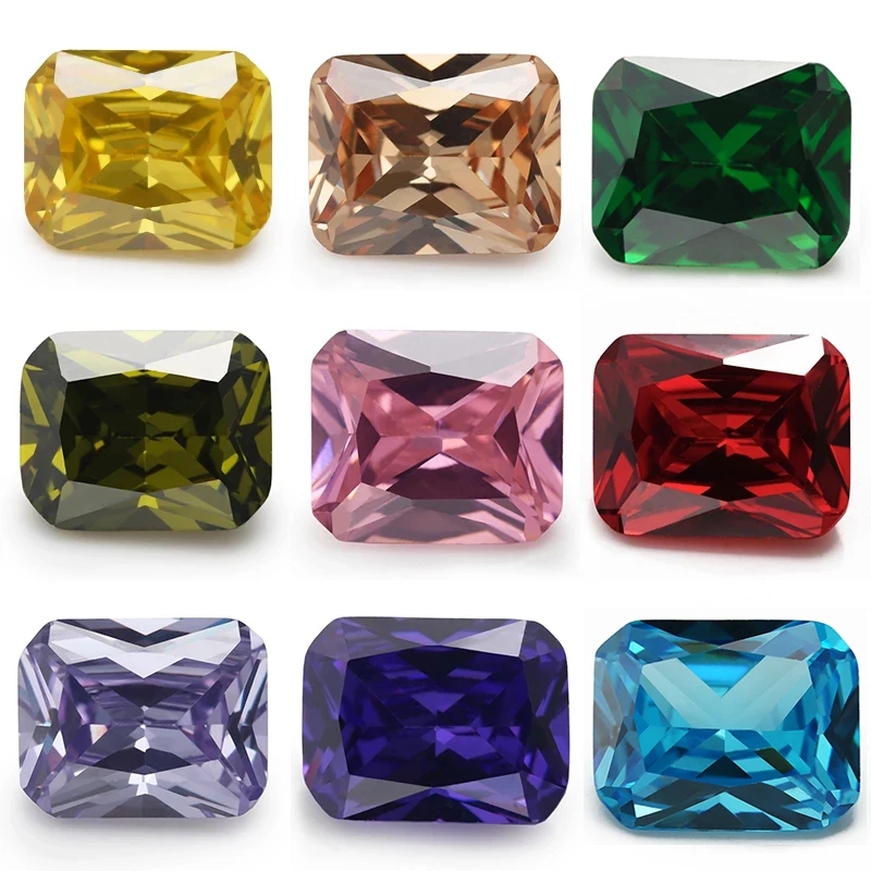 Size 4x6mm~10x12mm Octangle Cut Loose Cubic Zirconia Stone 5A CZ Stones Green Sea Blue Tanzanite Color Pink Black Golden Yellow
Size 4x6mm~10x12mm Octangle Cut Loose Cubic Zirconia Stone 5A CZ Stones Green Sea Blue Tanzanite Color Pink Black Golden Yellow