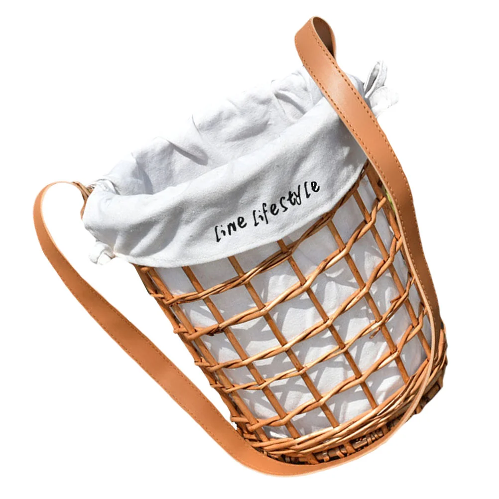 1pc Woven Flower Basket Flower Container Wedding Flower Basket Fruit Basket for Home
1pc Woven Flower Basket Flower Container Wedding Flower Basket Fruit Basket for Home