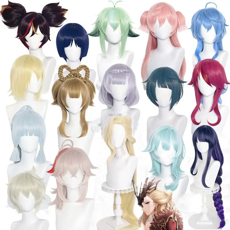 Genshin Impact Noelle Eula Raiden Shogun Kamisato Ayaka Sucrose Yanfei Cosplay Wig Heat Resistant Synthetic Hair Wigs + Wig Cap
Genshin Impact Noelle Eula Raiden Shogun Kamisato Ayaka Sucrose Yanfei Cosplay Wig Heat Resistant Synthetic Hair Wigs + Wig Cap