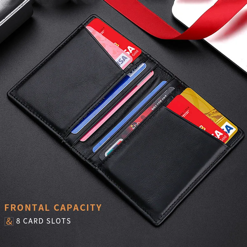 Super Slim Soft Wallet 100% Genuine Leather Mini Credit Card Holder Wallets Purse Thin Small Card Holders Men Wallet
Super Slim Soft Wallet 100% Genuine Leather Mini Credit Card Holder Wallets Purse Thin Small Card Holders Men Wallet