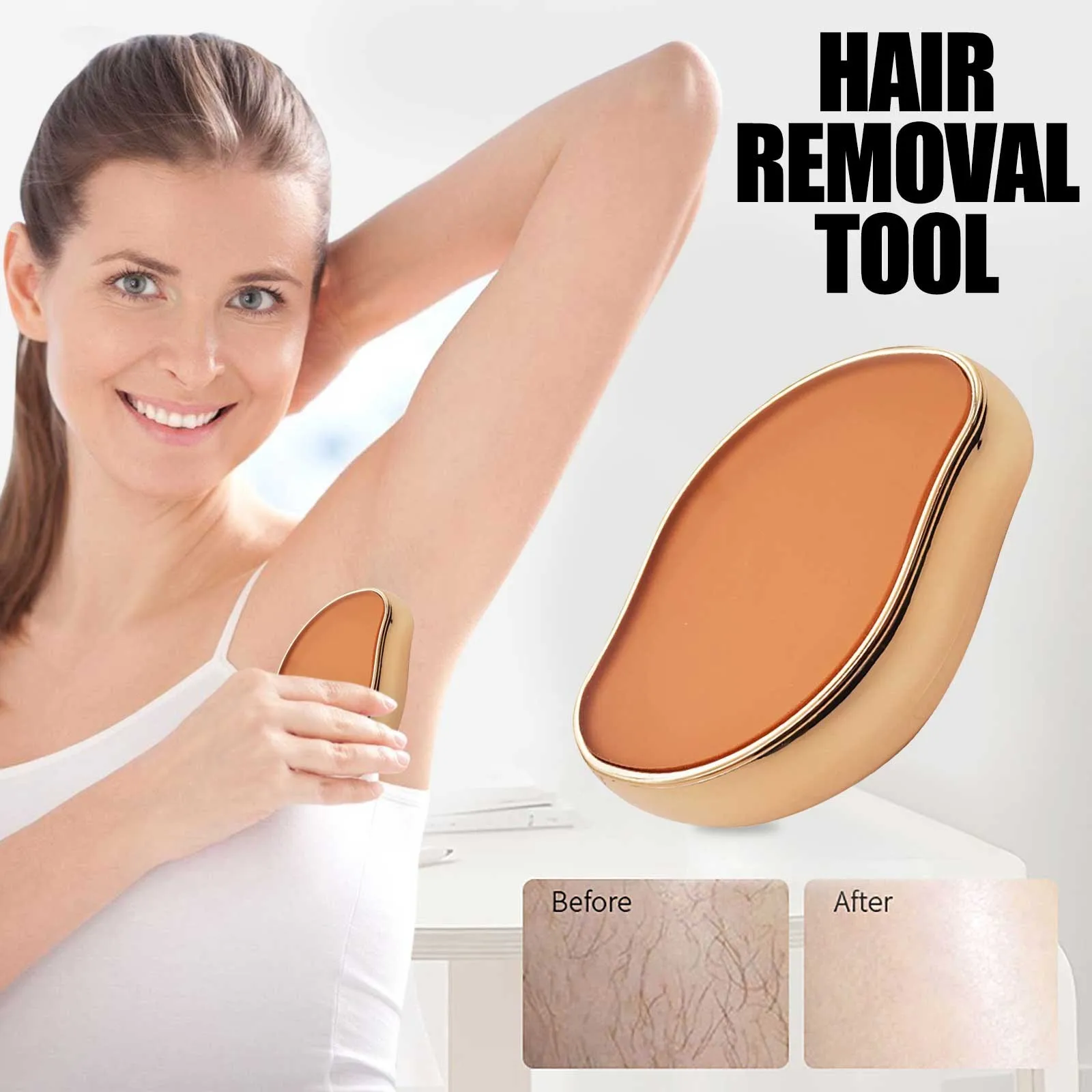 Crystal Hair Remover Physical Painless Safe Epilator Crystal Hair Eraser Easy Cleaning Reusable Body Home Depilation Tool
Crystal Hair Remover Physical Painless Safe Epilator Crystal Hair Eraser Easy Cleaning Reusable Body Home Depilation Tool