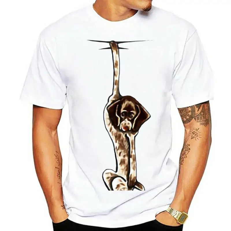 2022 Men's T-shirt Top Fashion Short-sleeved Men's Tshirt Clingy German Shorthaired Pointer Printing Shirt
2022 Men's T-shirt Top Fashion Short-sleeved Men's Tshirt Clingy German Shorthaired Pointer Printing Shirt