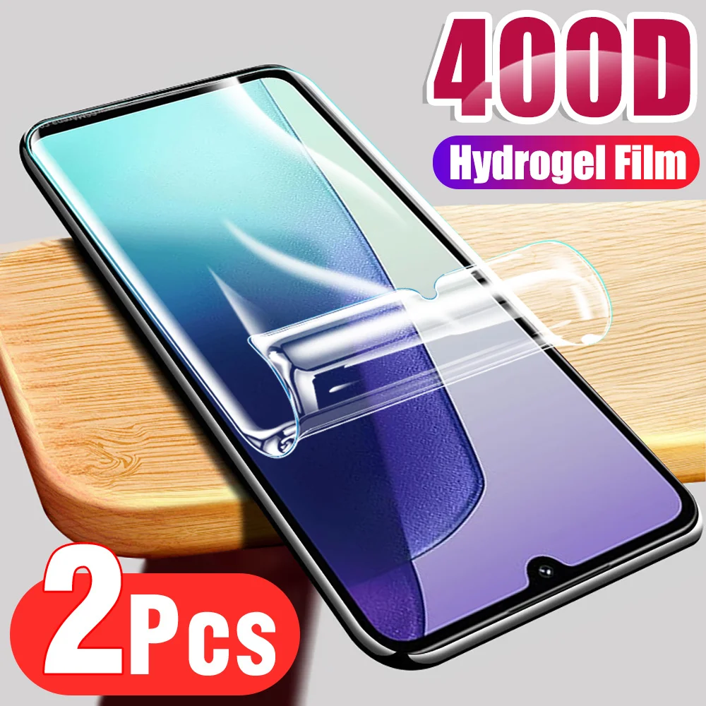2 шт. 9999D изогнутая гидрогелевая пленка для Xiaomi Redmi 14C Защитная экрана Xiomi Poco C75 C 75 75C