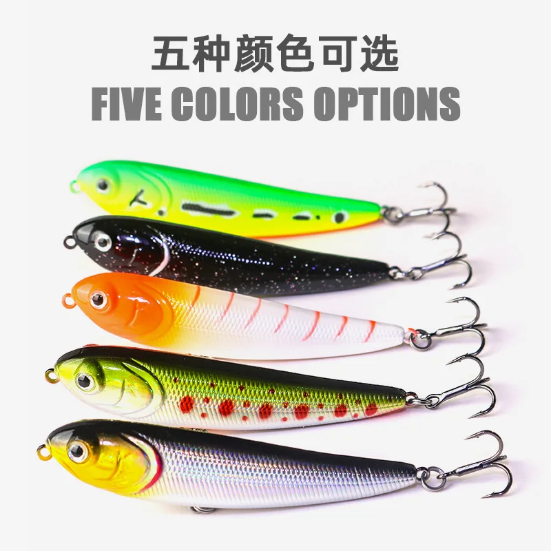 Water surface TOPWATER 1 Pcs Minnow Fishing Lure 53mm 4.4g 3D Eyes Crankbait Wobbler Artificial Plastic Hard Bait Fishing Tackle
Water surface TOPWATER 1 Pcs Minnow Fishing Lure 53mm 4.4g 3D Eyes Crankbait Wobbler Artificial Plastic Hard Bait Fishing Tackle