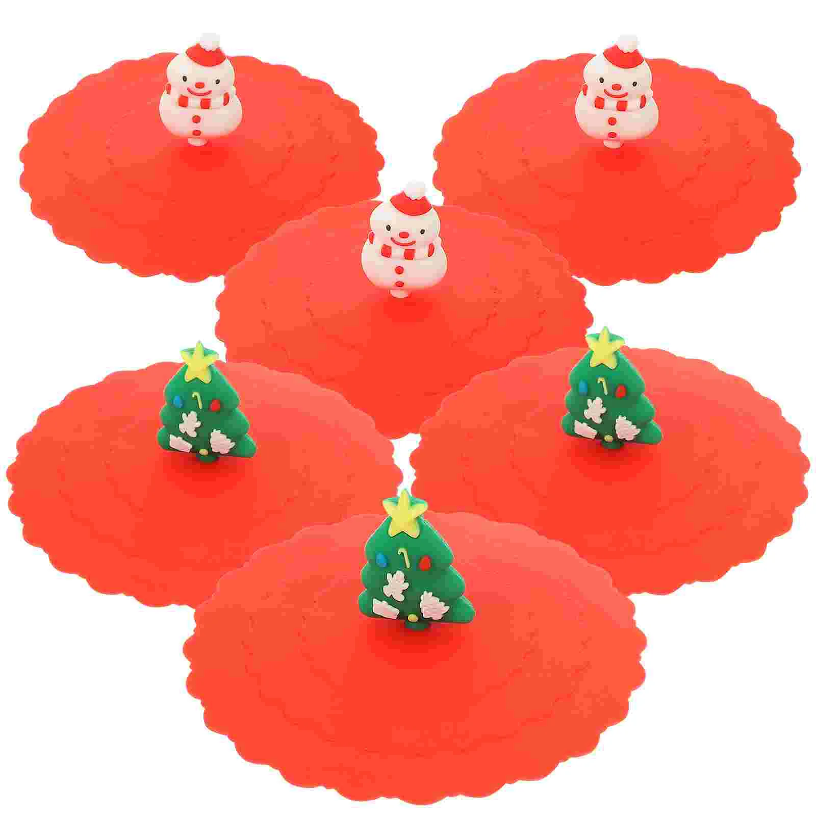 Cup Lids Mug Lid Silicone Cover Christmas Covers Coffee Drink Teasealing Proofhot Heat Supplies Reusable Airtight Drinking 
Cup Lids Mug Lid Silicone Cover Christmas Covers Coffee Drink Teasealing Proofhot Heat Supplies Reusable Airtight Drinking