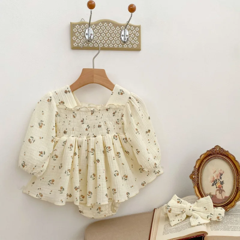 MILANCEL Baby Bodysuits Floral Girls One Piece Infant Clothing Linen Breathable Clothes baby Clothes New Born Baby Romper
MILANCEL Baby Bodysuits Floral Girls One Piece Infant Clothing Linen Breathable Clothes baby Clothes New Born Baby Romper